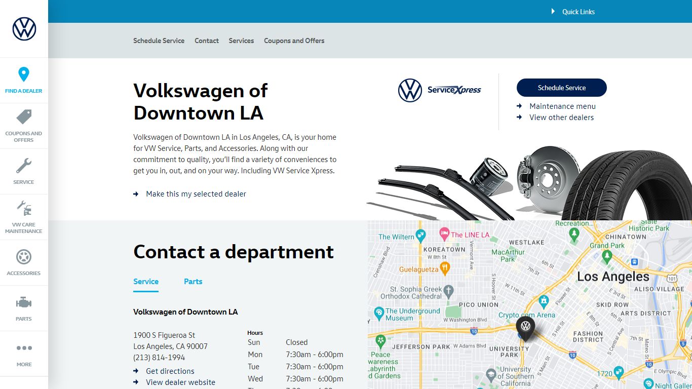 Volkswagen of Downtown LA, CA, 90007 | Volkswagen Dealership