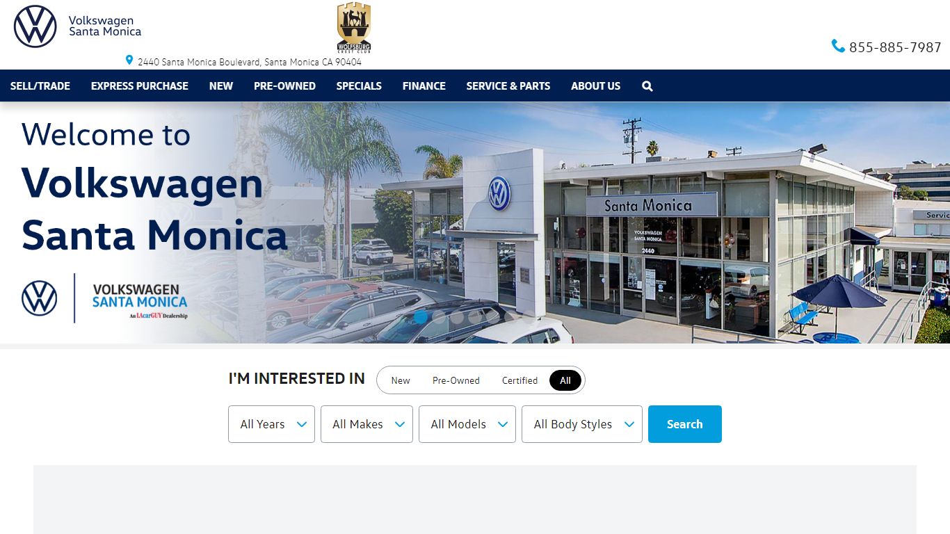 Volkswagen Santa Monica: Los Angeles VW Dealership